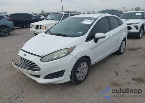 2016 Ford Fiesta S из США, поврежденный, VIN 3FADP4AJ9GM136300